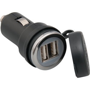 SAITO Переходник c прикуривателя на 2 USB (10032978)
