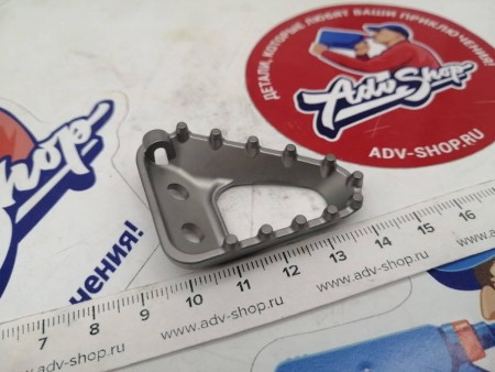 KTM STEP BRAKE LEVER 16 накладка лапки заднего тормоза ( увеличенная ) "треугольник" 250 350 450 SXF 16-> / 450 500 EXCF  17-> ( A48013051000 / 79413051000 )