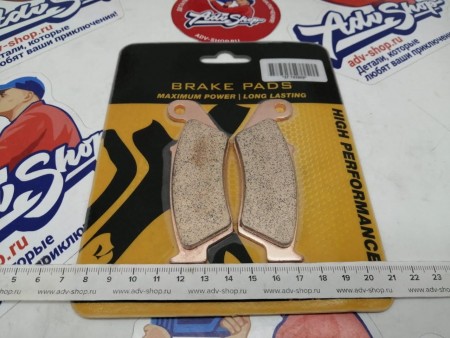 ProX 37.103202 Front Brake Pad колодки тормозные CRF250 CRF450R '02-16 + KX250F/450F '04-16 XR250 XR400 XR650L