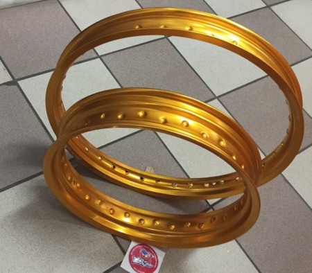 AdvProWeel  обод R17 алюминевый 7-й серии  17х3,00 (32) GOLD / XRV750 XL600 XL650 XL700 под засверловку