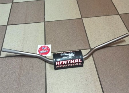 Renthal 604-01-TT Fatbar Rc-Oem Руль Honda Cr-Crf 04-13, Kawasaki Kx-Kxf 06-13 - Темно-Серый