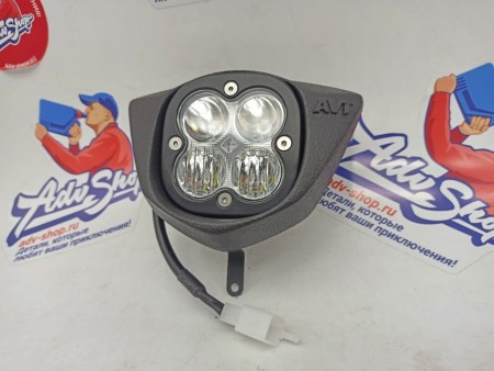 AVT extreme 2.0 LED фара GasGas 21-23, Husaberg FE / TE 09-13, Husqvarna FE/TE 14, KTM FREERIDE / EXC -> 04-08   ( пластик / рамка черная )