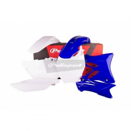 POLISPORT	Комплект пластика Yamaha YZ250F '2010-13 сине-белый Oem (13)