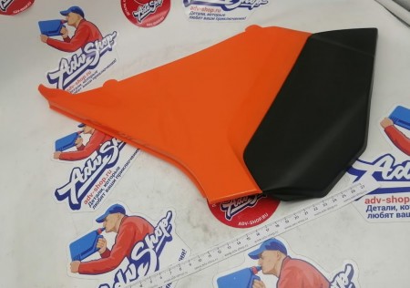 KTM AIR BOX COVER ORANGE. LEFT  SX  11 крышка аирбокса левая SX 11-12 / EXC/EXCF 12-13 оранжево-черная ( 7720600300004 )