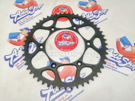 KTM REAR SPROCKET 52-T BLACK звезда ведомая 52 зуба алюминий ( черный ) SX / EXC / TE / FE / TC / TX   ( 7771015105230 / 5831015105230 )