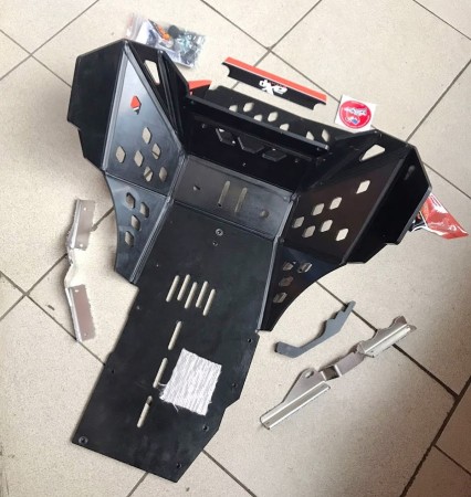 AXP 397-AX1543 AXP Skid plate Black защита картера / черная KTM 790 / 890 Adv 19->
