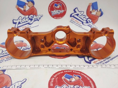 KTM TOP FORK PLATE X=22MM XC верхняя траверса EXC SIXDAYS  16-22   ( 7770103412204 / 7720103402204 )