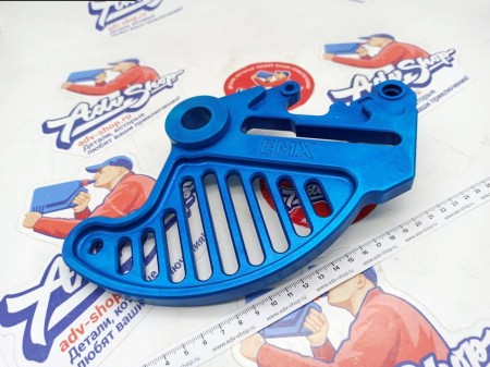 EMX-TECH Защита заднего тормозного диска синяя (20 ось) ALU BLUE EXC / EXCF 14-23 ( 74-19-030-BLU )
