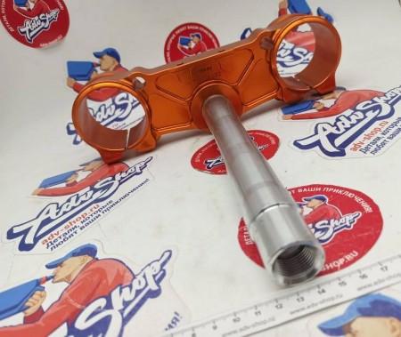 KTM BOTTOM TRIPLE CLAMP CPL ORANGE нижняя траверса EXC SIXDAYS 16-22 ( 7770113202204 )