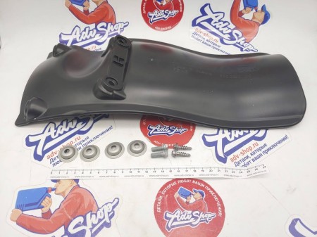 KTM SPLASH PROTECTOR KIT ADV брызговик заднего амортизатора с крепежом для 950 990 Аdv 03-13 ( 60006010110 = 60006010100 + крепеж )