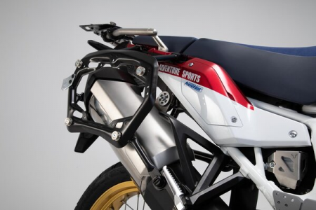 SW-motech PRO side carriers off-road edition. Black. Honda Africa Twin / Adv Sports (18-). // KFT.01.890.30100/B
