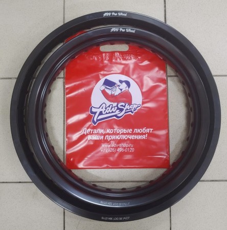 AdvProWeel  комплект ободов 21 - 17 Black ( XRV750 XL600 XL650)