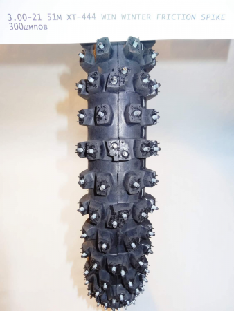 MITAS ХТ-444 3.00-21 Winter Friction 300 шипов / высота шипа 8,0 mm
