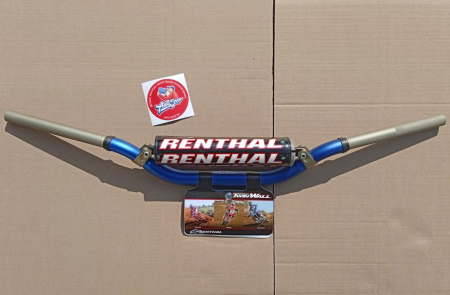 RENTHAL 998-01-BU Twinwall 998 REED / WINDHAM руль (28 mm) (1-1/8") BLUE