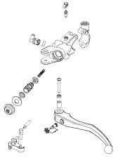 KTM MASTER CYLINDER CPL. 2010 машинка сцепления 990 Duke 05-07 / 690 Duke 08-10 / 1190 RC8   ( 61002030100 / 61002030000 )