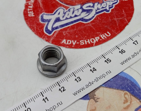 KTM Collar nut M10-SW13 ZnNi Гайка с фланцем крепления цилиндра  //  оси лапки заднего тормоза SX/EXC ( 55530044000 / 54630044000 )