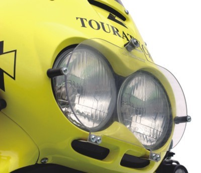 Touratech защитный экран фары RD07A пластик 01-040-0381-0