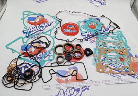 KTM GASKET SET ENGINE 125/150 комплект прокладок полный 125 150 SX 16-> / 150 EXC 21-> ( 50430099002 / 50430099000 )