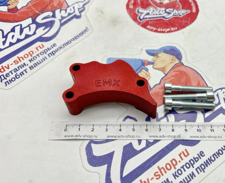 EMX-TECH RED защита цилиндра сцепления красная ALU EXC TPI / TBI 17-25 ( 74-20-001-RED )