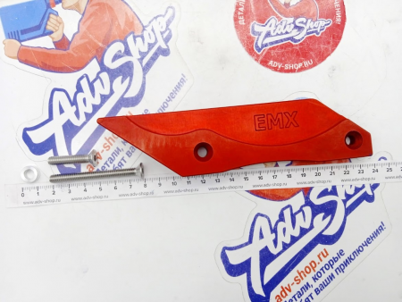 EMX-TECH RED Защита ловушки цепи анодированная красная EXC / SX 17-23 ( 74-20-002-RED )