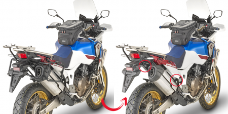 KAPPA Крепеж боковых кофров HON CRF1000L AFRICA TWIN `18 // KLR1161