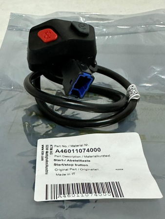 KTM Start button/kill switch Кнопка старт/стоп двигателя KTM EXC/EXCF 150-500/24-> ( A49011074000 ) замена номера