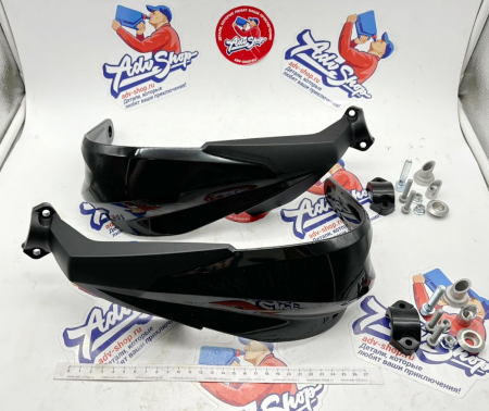 KTM HANDGUARDS CLOSED BLACK Защита рук черная низкая  EXC 690 790 890 1290 17-22 ( 7800207920030 )