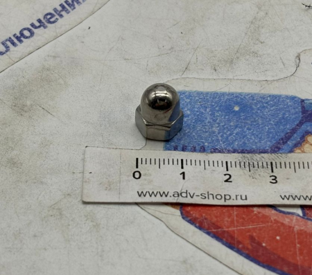 KTM CAP NUT M6 STAINLESS STEEL гайка закрытая  ( 61230045000 )