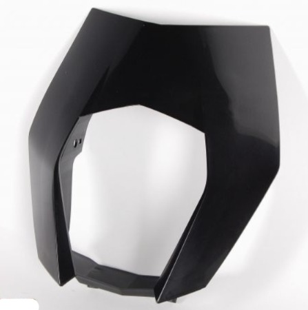 KTM HEAD LIGHT MASK BLACK маска фары (цвет черный) 690 SMC 08-17 / ENDURO R 09-18 ( 7650800100030 )