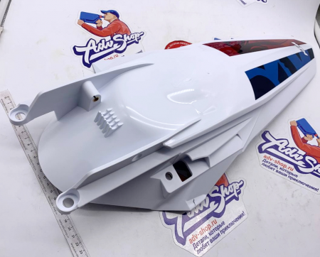 KTM Tail section EXC Крыло заднее белое с графикой KTM EXC/EXCF SixDays France 250-500/23 ( 79708013000ABH )