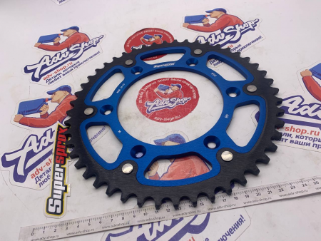 Prox 272-990-RST-48-4 Звезда задняя 48 зуб. синяя анодированный алюминий/сталь SuperSprox Husqvarna TC/FC/TE/FE/FX/FS 125-501/13-> ( 8131095104868 )