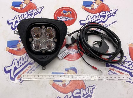 AVT extreme 2.0 LED фара BETA 2012-2023 ( пластик / рамка черная ) + комплект подключения