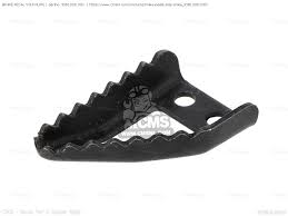 KTM Brake pedal step plate треугольник лапки тормоза 250 390 Adv -> ( 95813051000 )