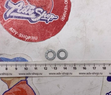 KTM PAIR OF WASHERS M6 шайба рычага выбора КПП NORDLOCK M6 ( комплект 2 шт ) 1290 / 690 / EXC ( 50233041000 )