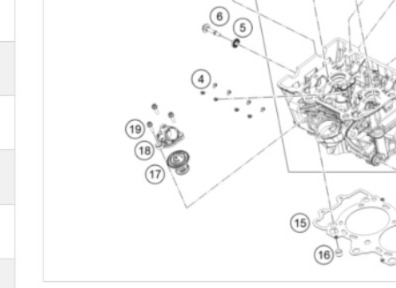KTM Thermostat BING 205-66 Термостат   790 Duke 22-> / Adv 23-> ( C90035117000 )