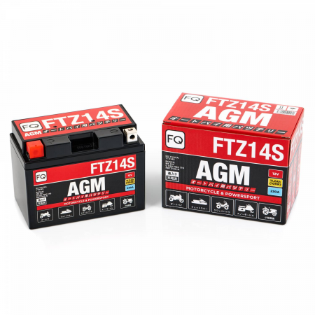 FQ FTZ14S АКБ аккумулятор AGM 11,2 Ah 230A YTZ14S (YTZ12S) КТМ 950 990 1190 1290 adv 03-24 / HONDA XL700 07-12 CRF1000 16-17 / BMW R1200 13-16 ( 38435 )