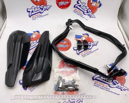 KTM Wrap-around handguard kit Black защита рук пластик / черный SX/EXC 17-> ( 7910297900030 )