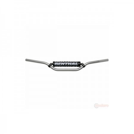 Renthal 7/8 Enduro High Dakar Руль алюминиевый L830-H130 D 22 мм серебристый (613-01-SI-05-006)