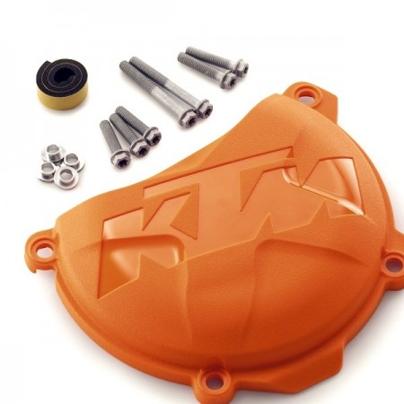 KTM CLUTCH COVER PROTECTION CPL. Защита крышки сцепления оранж для 250 / 350 SX-F / EXC-F / XC-F / XCF-W ( 7753099400004 )