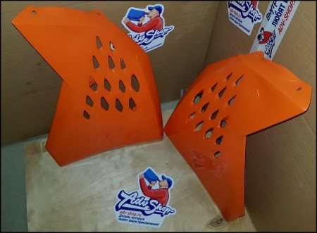 UFO обтекатели радиатора ORANGE ( EXC 09-11 / SX 09-10 ) ( KT04016-127 )
