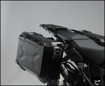 SW-MOTECH TRAX ADV комплект алюминиевых кофров. (серебристые). 45/37  Honda CRF1000L Africa Twin (15-) (4052572035061)