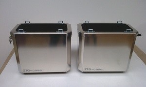 ZIG28 боковой алюминиевый кофр 440х340х200 мм. - 28л