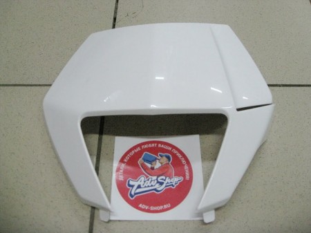 KTM HEADLIGHT MASK TOP PART WHITE FREERIDE 12-18 ( 7000800200028 )