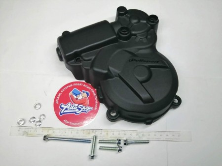 Polisport IGNITION COVER PROTECTOR BLACK защита крышки зажигания генератор  (Black) EXC 250-300 (11-16) 250 Freeride 15-17 // 179-8464300001