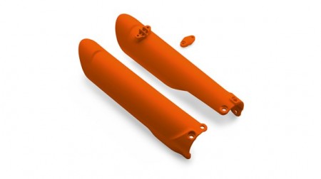 KTM FORK PROTECTOR KIT ORANGE защита перьев (оранжевый) комплект SX/SXF 15-> EXC/EXCF 16-> ( 77701094100EB )