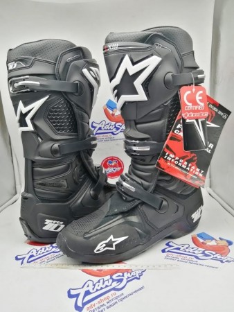ALPINESTARS Мотоботы TECH 10 (черный, размер 11)