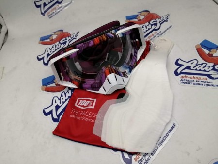 ОЧКИ 100% RACECRAFT GLITCH / CLEAR LENS ( 50100-152-02 )