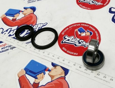 AllBalls РК подшипники сальники передней ступицы XR650L (93-18) XR400R (96-04) XR600R (93-00)  XR650R (00-07)