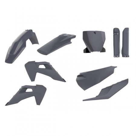 POLISPORT	Комплект пластика Polisport Husqvarna TC125-250, FC250-350-450 '2019-> Серый