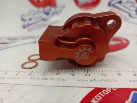 SiguTECH ( 800.102.00 ) DOT Orange - улучшенный цилиндр сцепления ( оранжевый ) KTM 950 990 1050 1090 1190 1290 RC8 03->>